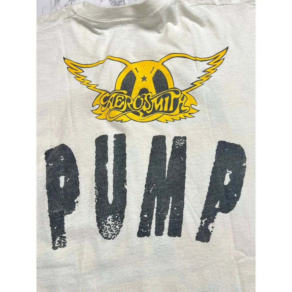 Vintage Aerosmith Pump Tour 1989 Band T-Shirt XXXL